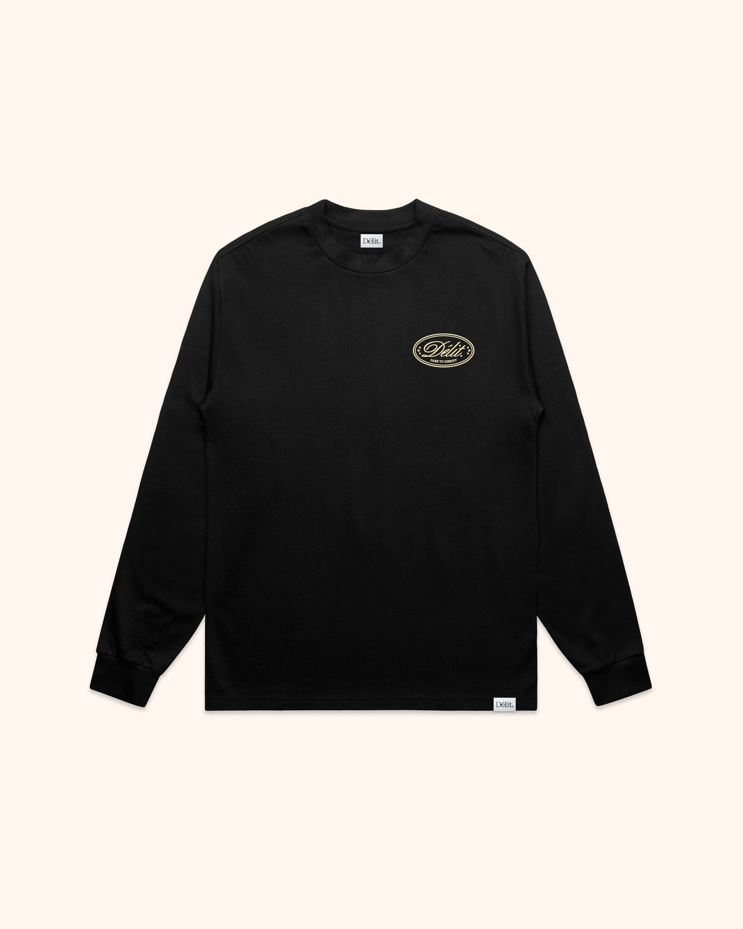 T-shirt manches longues Héritage / Noir