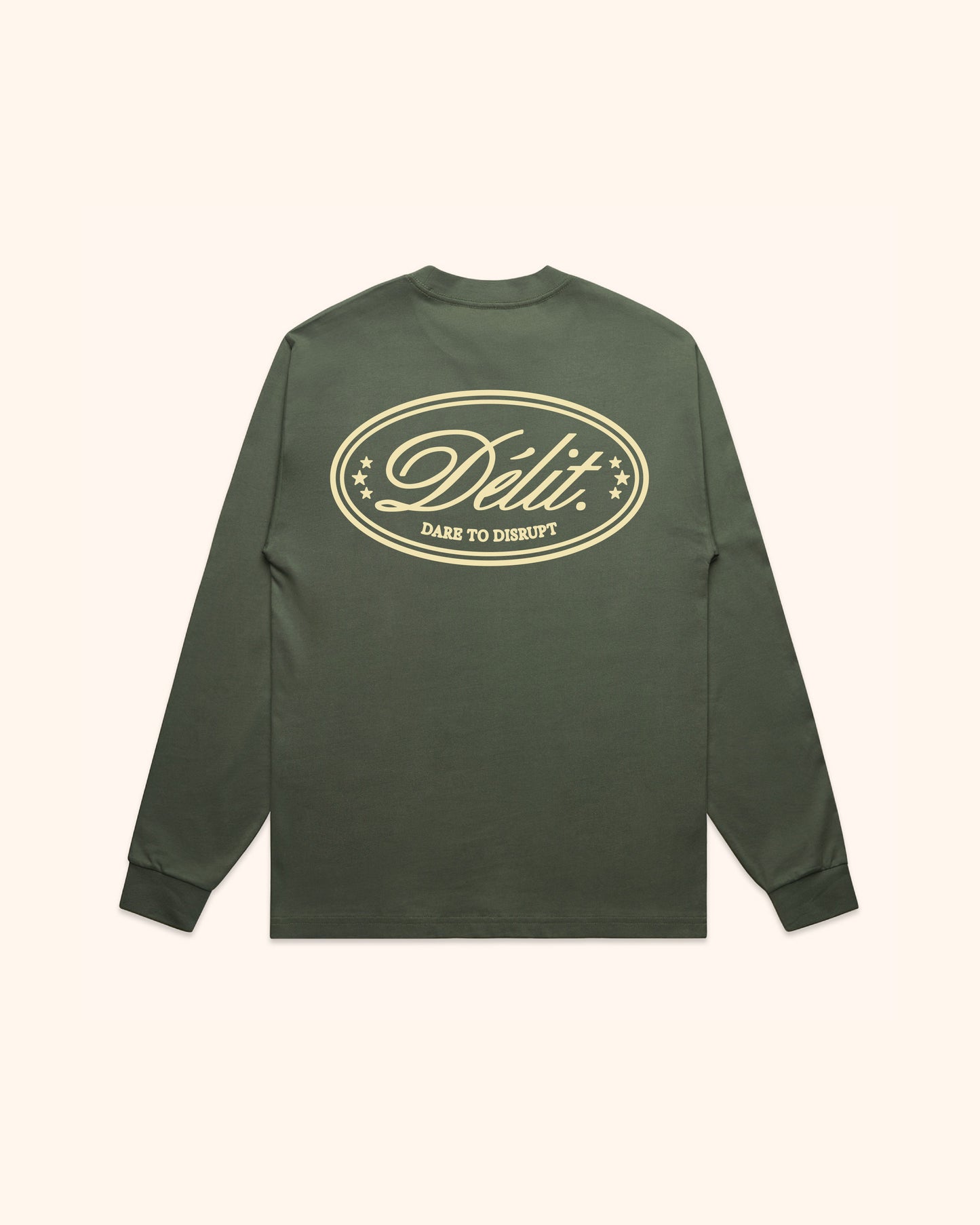 T-shirt manches longues Héritage / Kaki