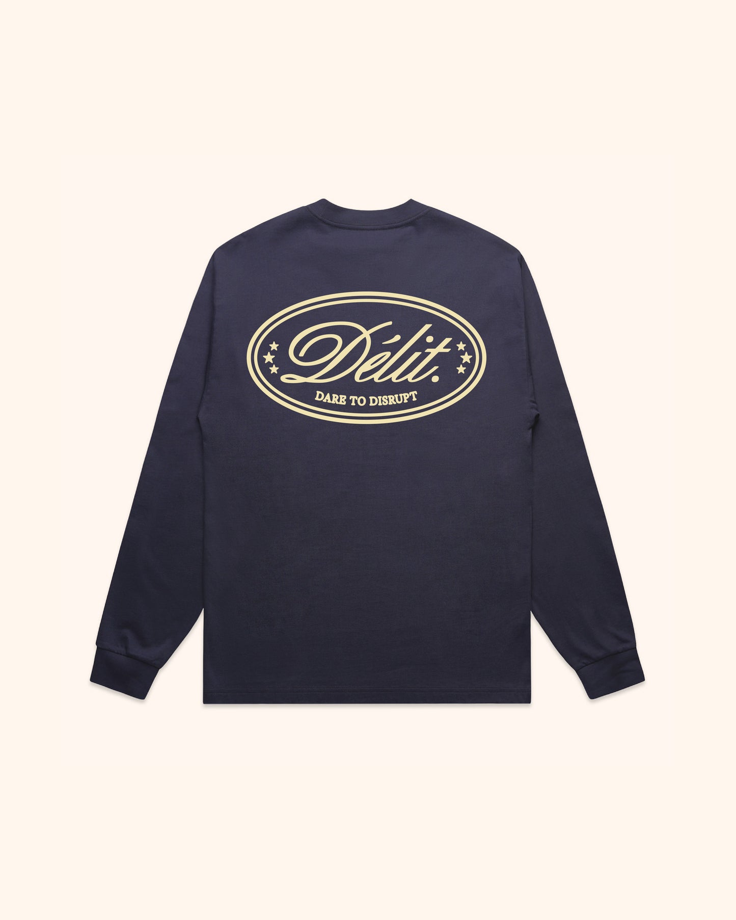 T-shirt manches longues Héritage / Bleu nuit