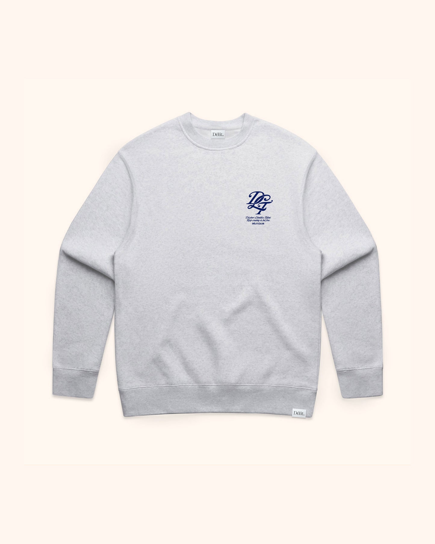 Sweat Monogramme / Gris
