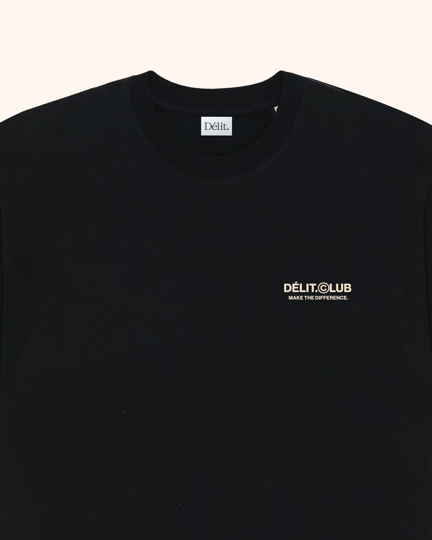 T-shirt ©LUB / Noir