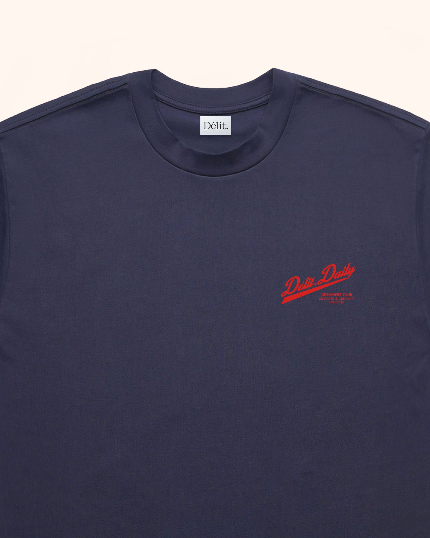 T-shirt Délit.Daily / Bleu nuit