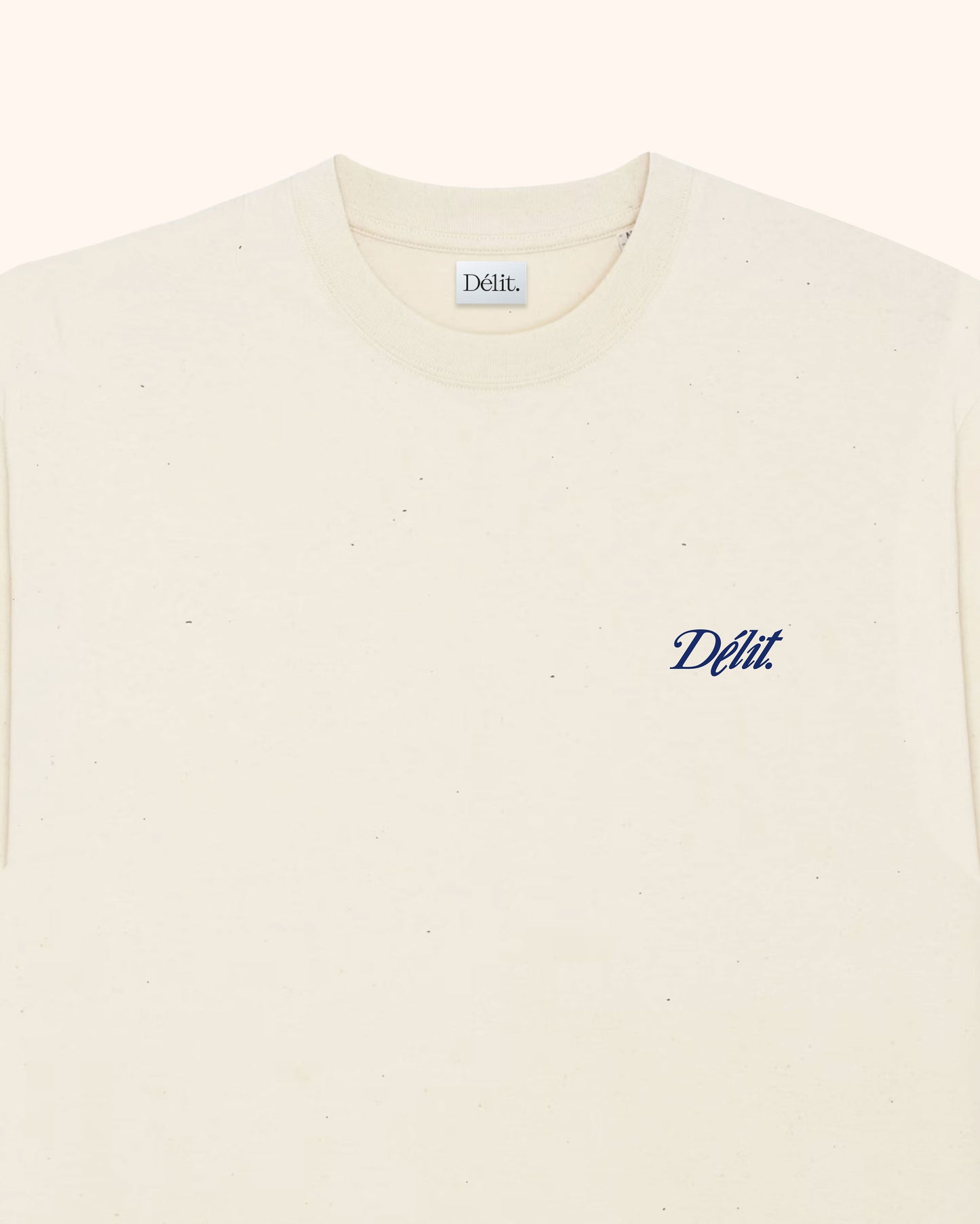 T-shirt Swash logo / Écru