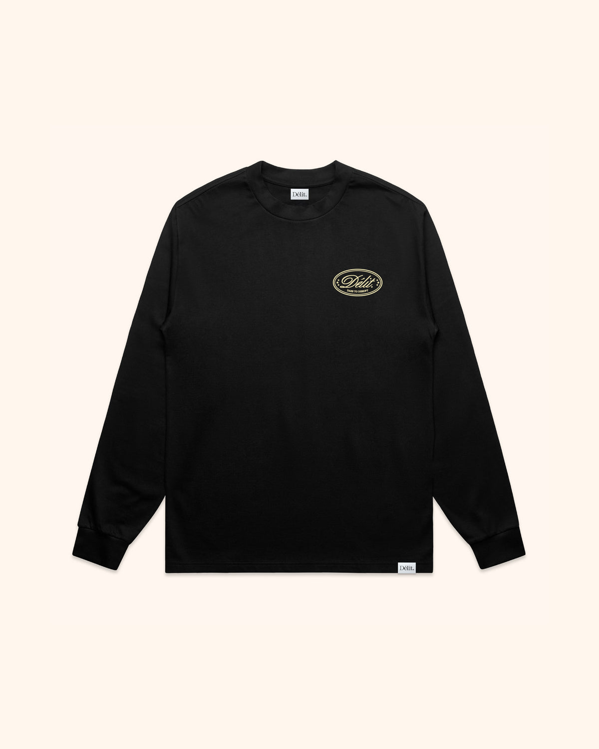T-shirt manches longues Héritage / Noir