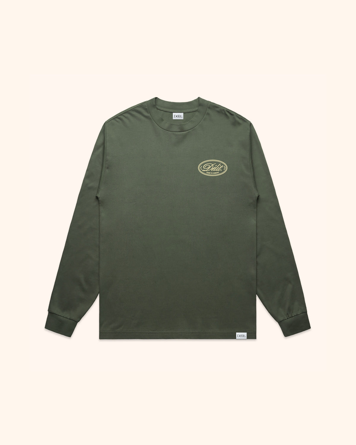 T-shirt manches longues Héritage / Kaki