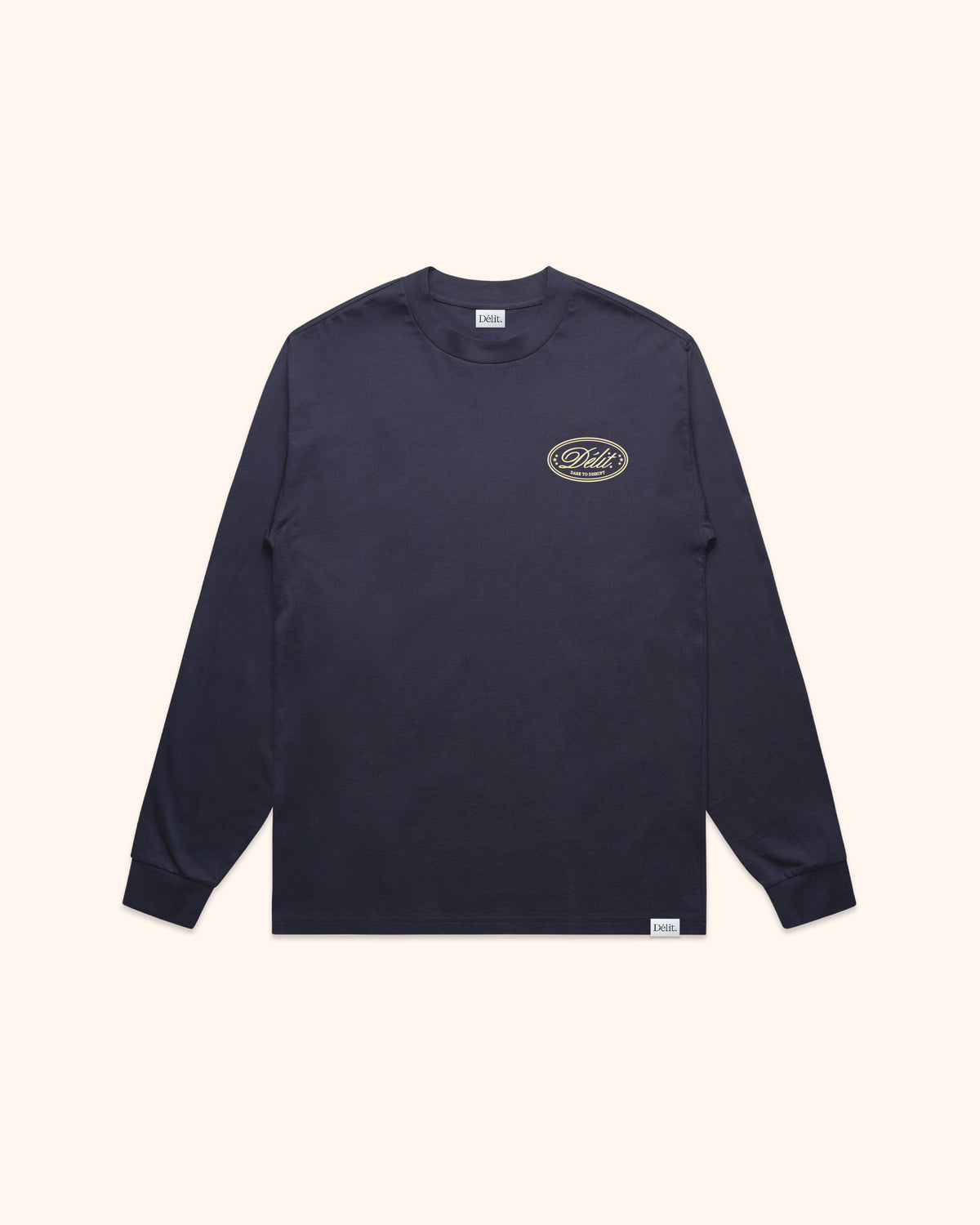 T-shirt manches longues Héritage / Bleu nuit