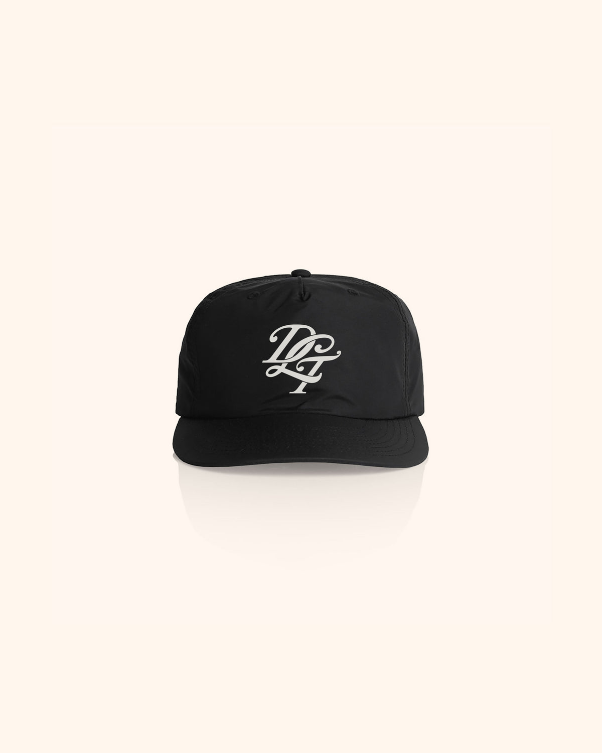 Casquette MONOGRAMME / Nylon / Noir