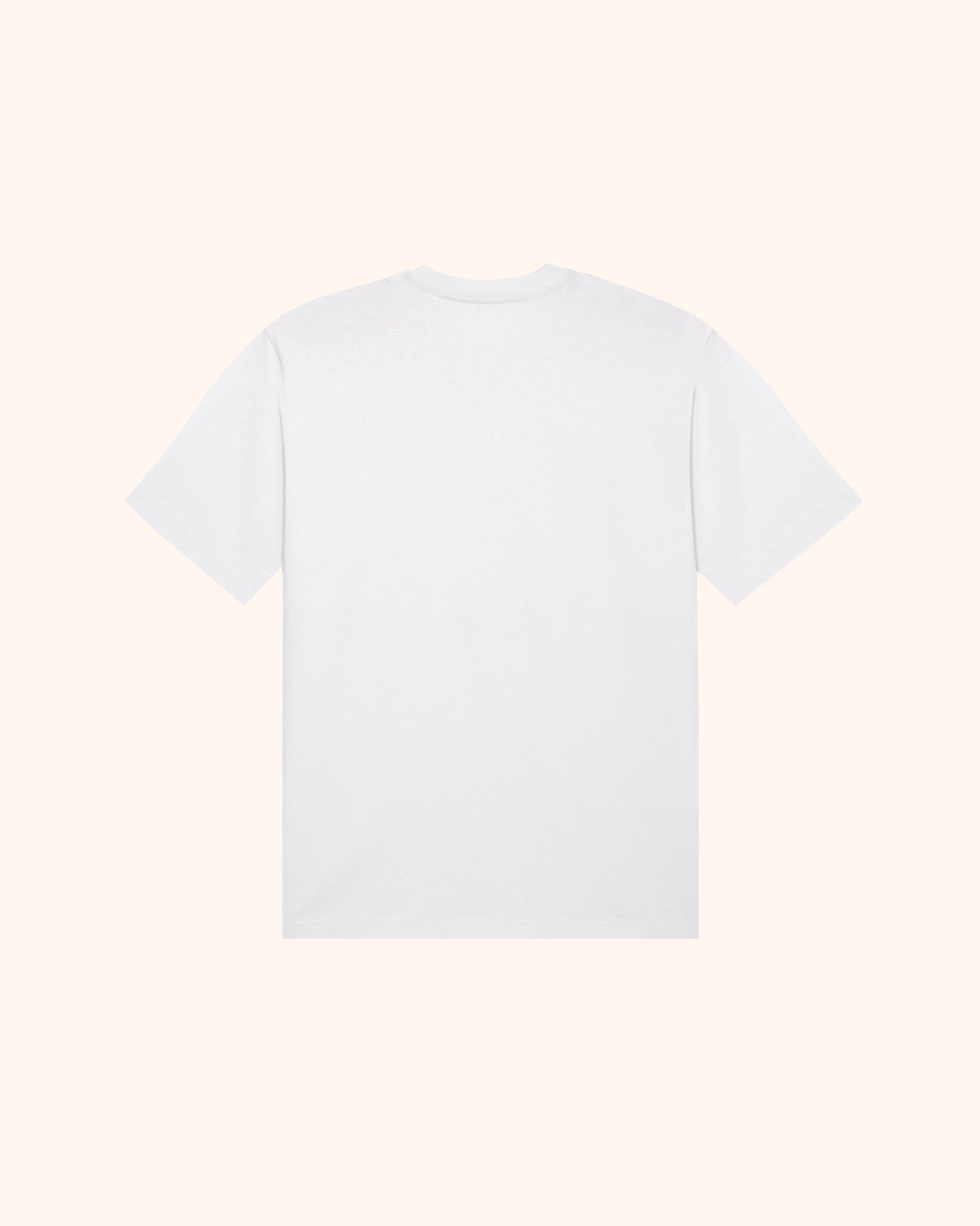 T-shirt Monogramme / Blanc & Bleu
