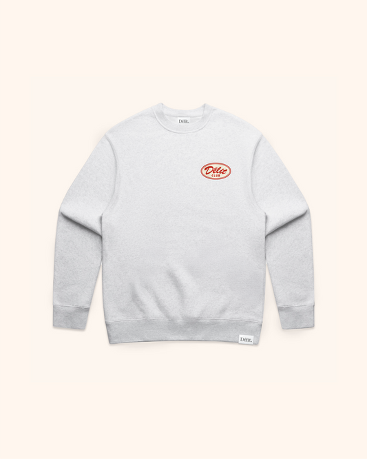 CLUB Crewneck / Gris chiné