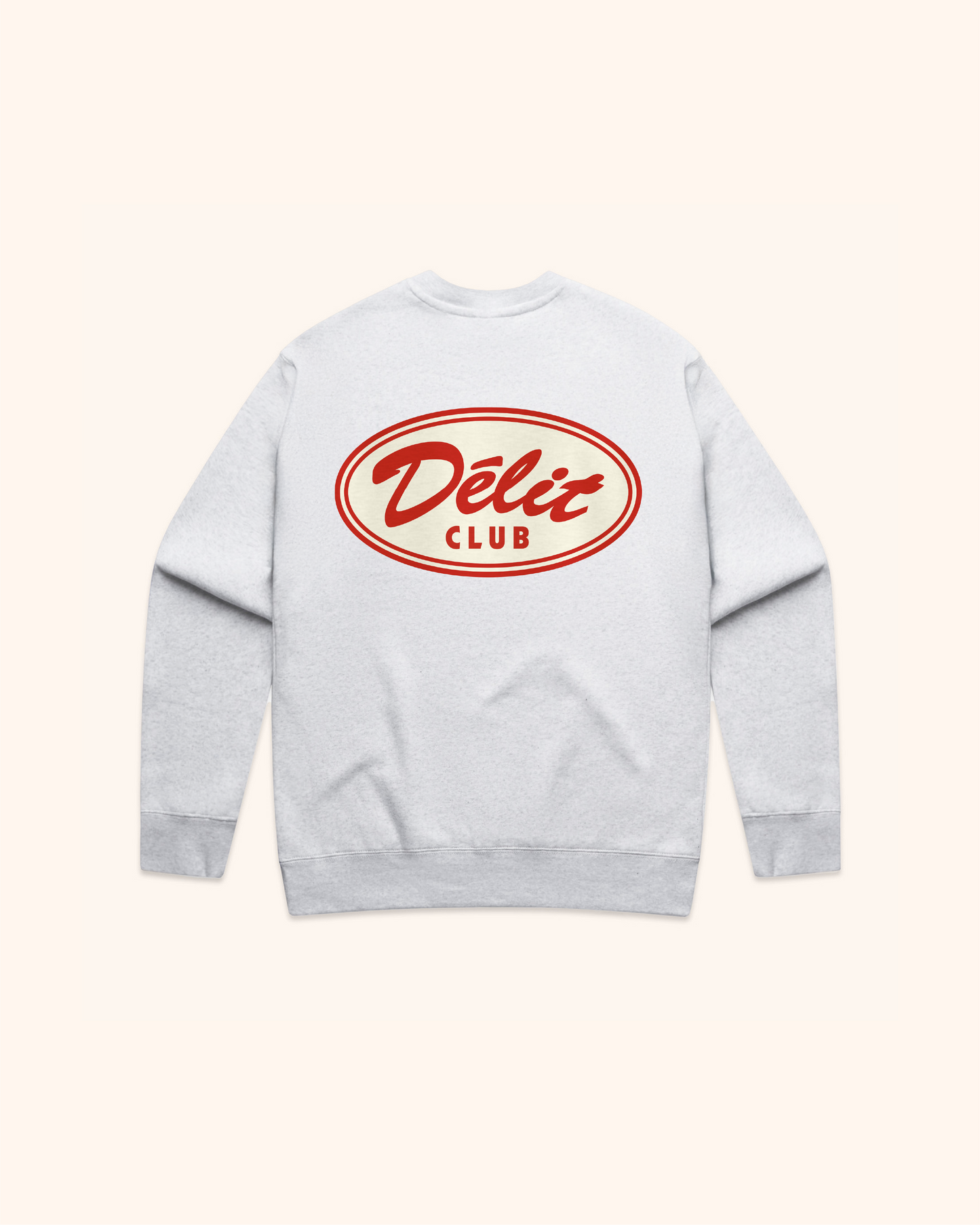 CLUB Crewneck / Gris chiné