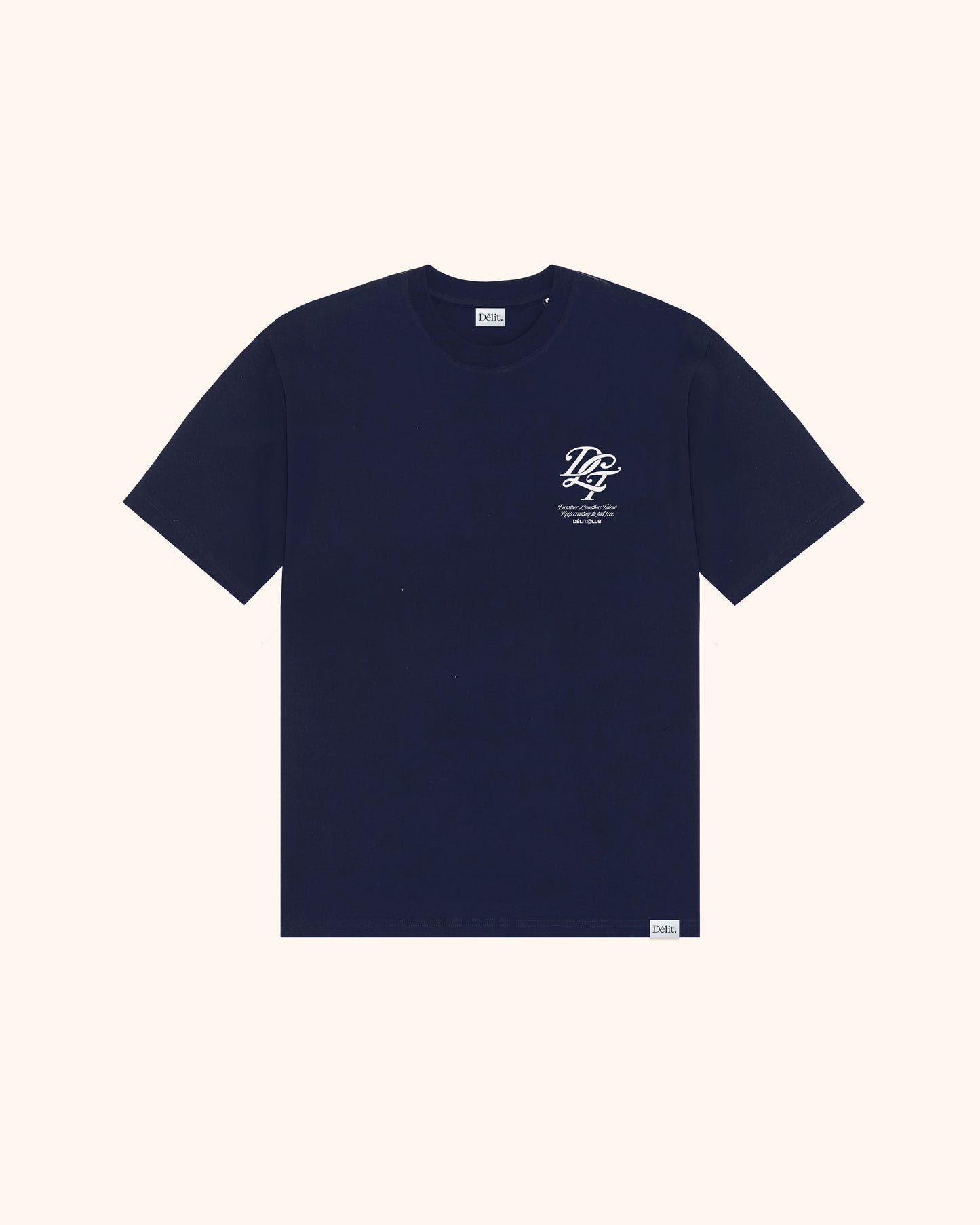 T-shirt Monogramme / Marine