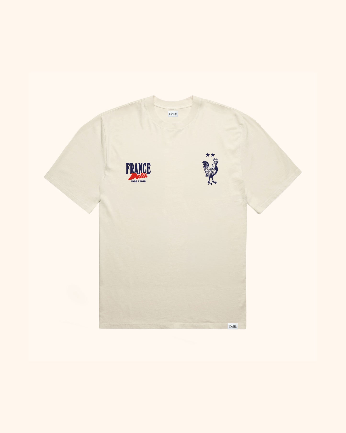T-shirt NUMÉRO DIX / Écru