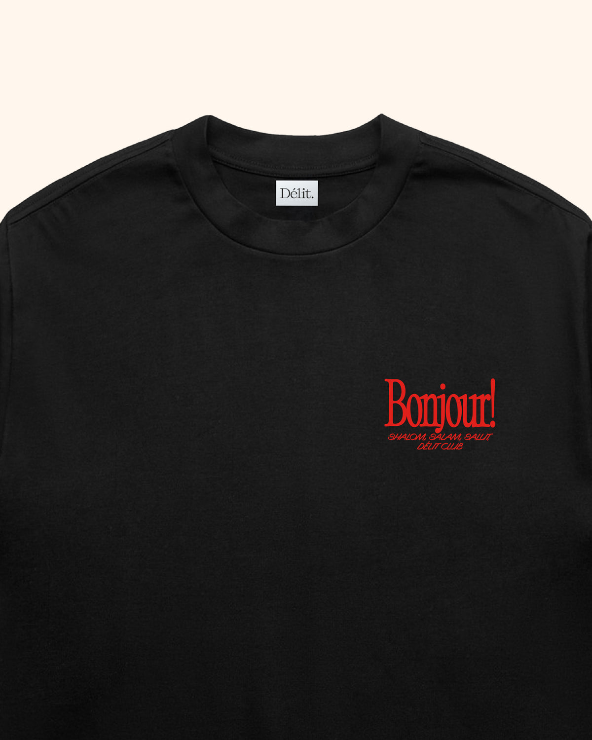BONJOUR / Noir / Fit : Heavy