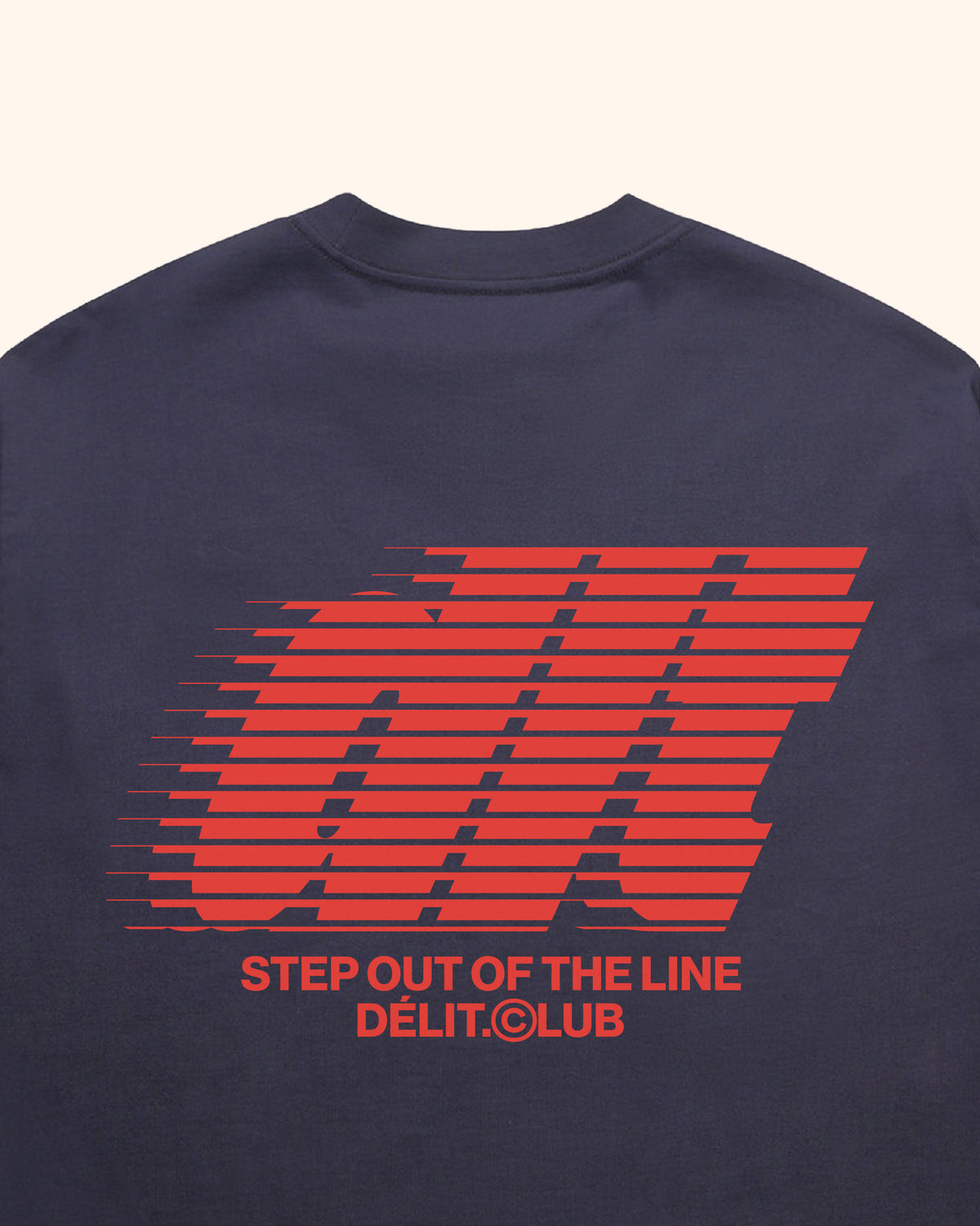 OFF RED - LS / Bleu marine