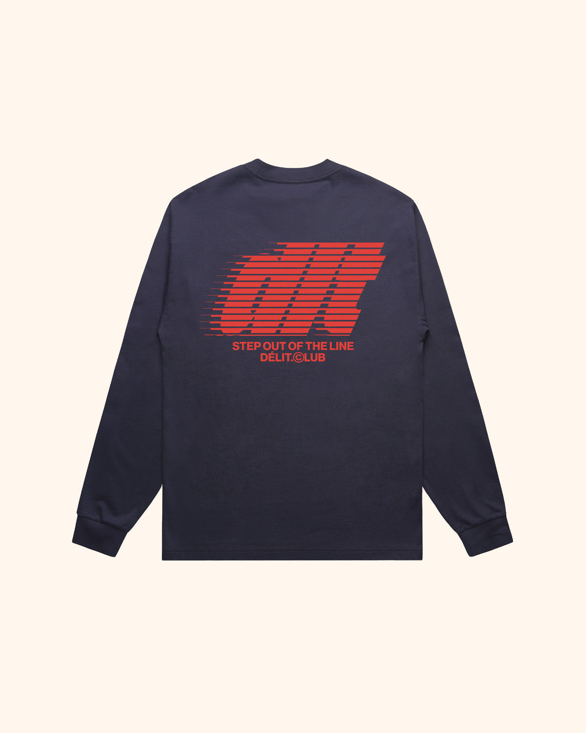 OFF RED - LS / Bleu marine