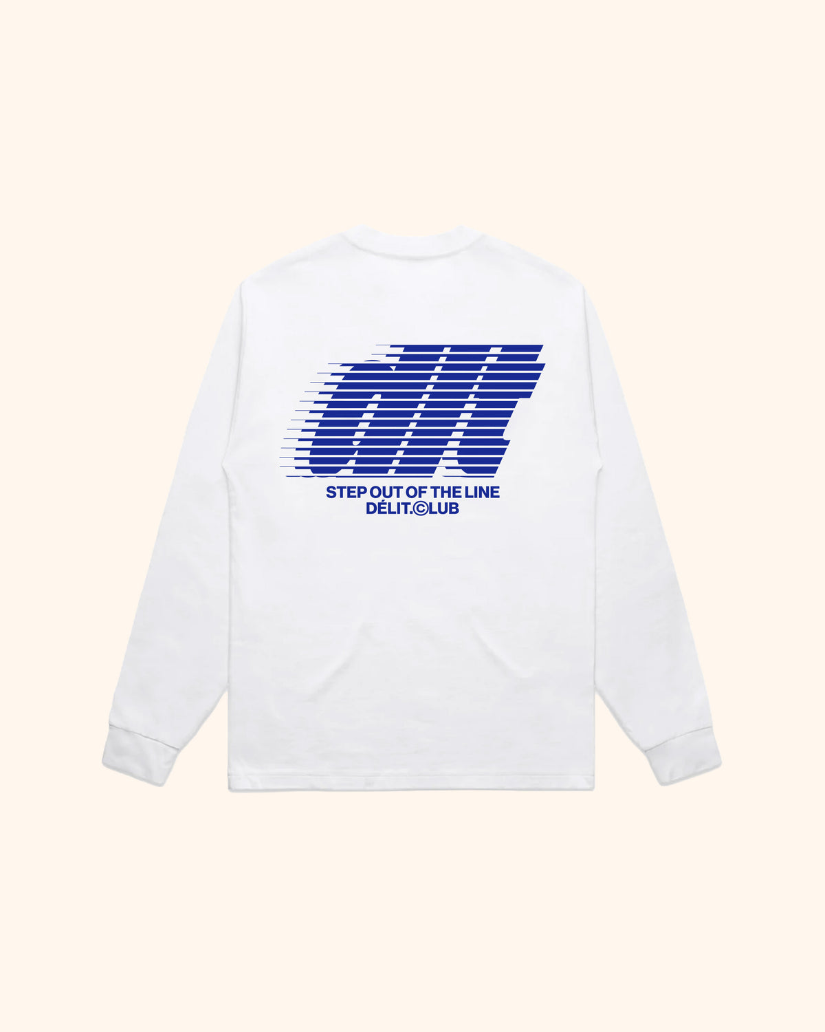 OFF BLUE - LS / Blanc