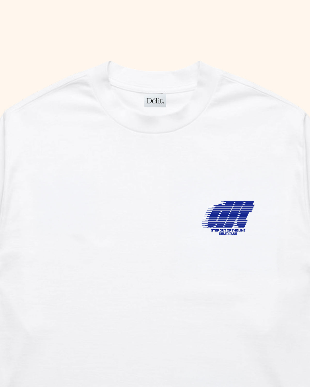 OFF BLUE - LS / Blanc