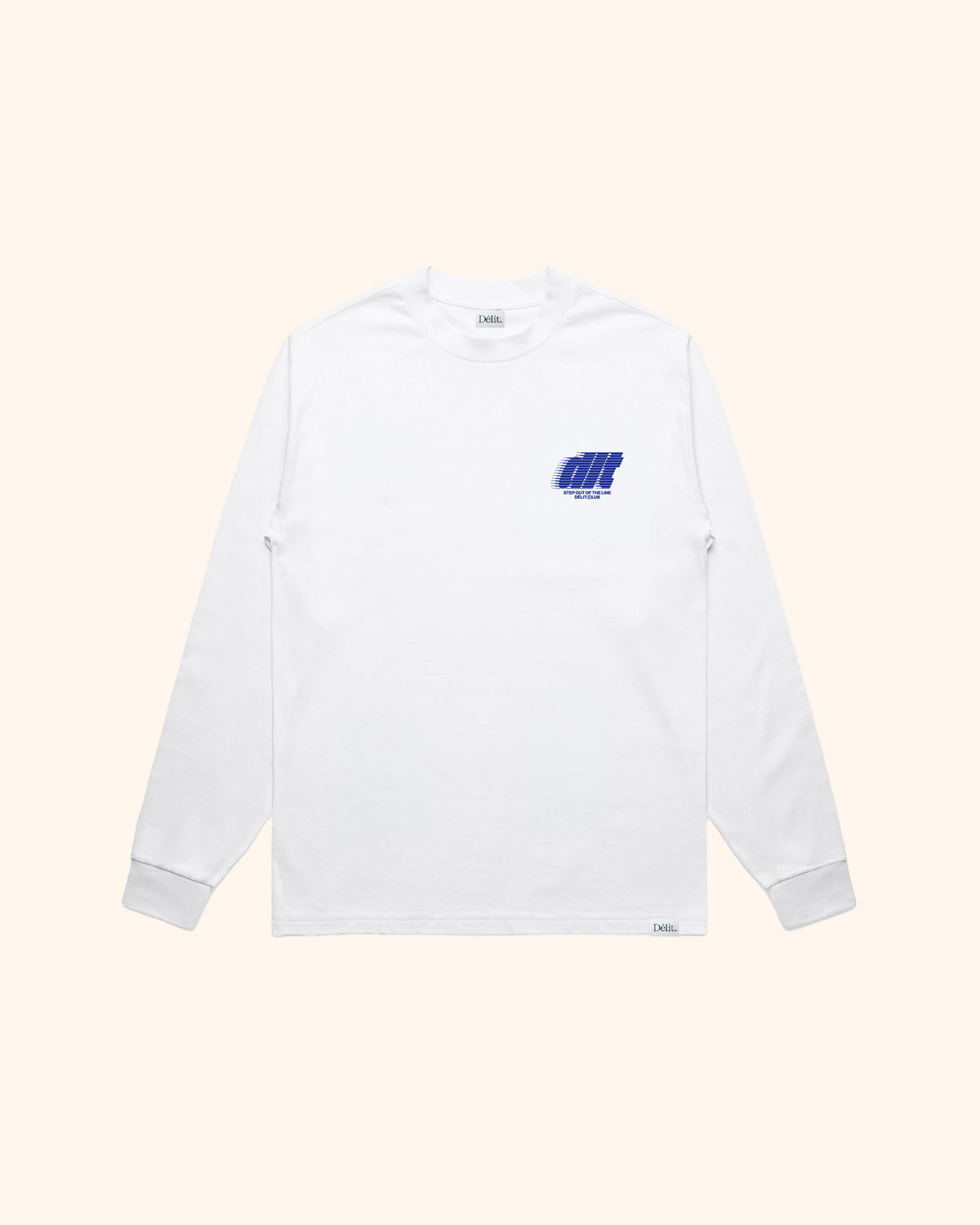 OFF BLUE - LS / Blanc