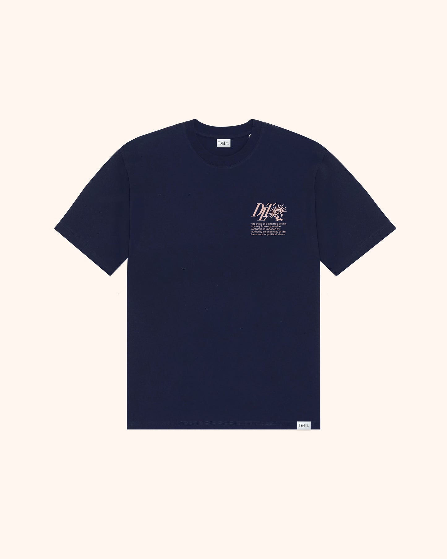 T-shirt Liberty / Marine