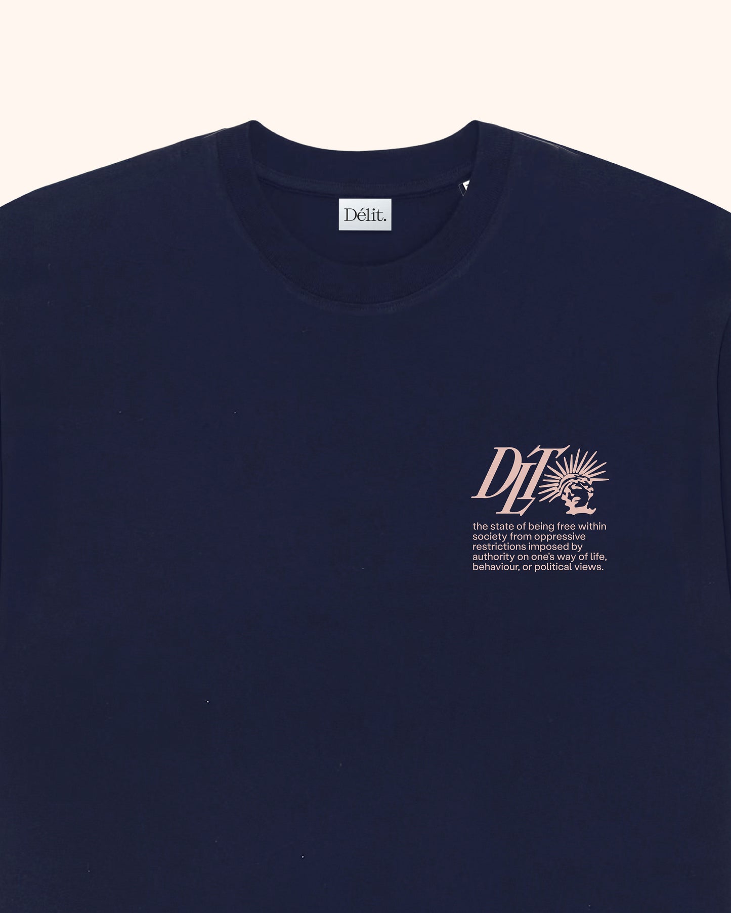 T-shirt Liberty / Marine