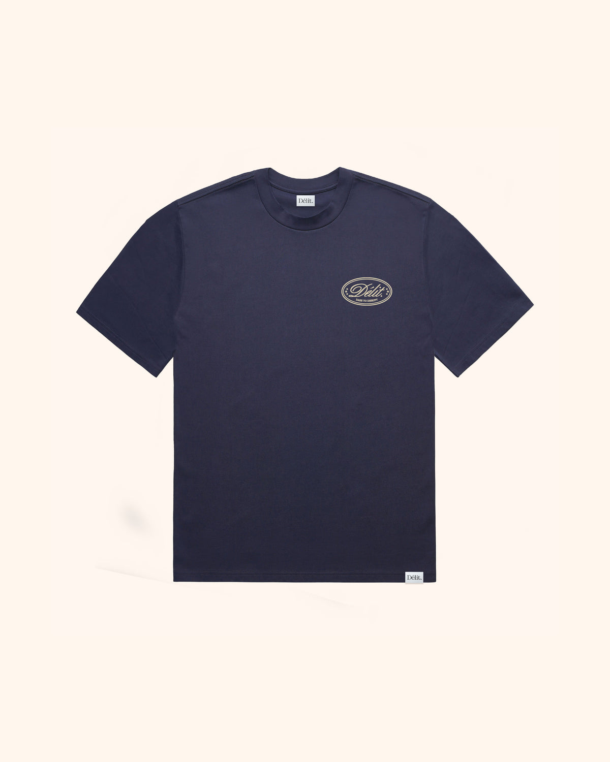 T-shirt Héritage / Bleu nuit